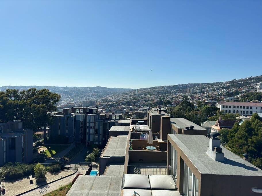 Hermoso Duplex En Cerro Alegre Con Vista Al Mar Y Cerros Appartement