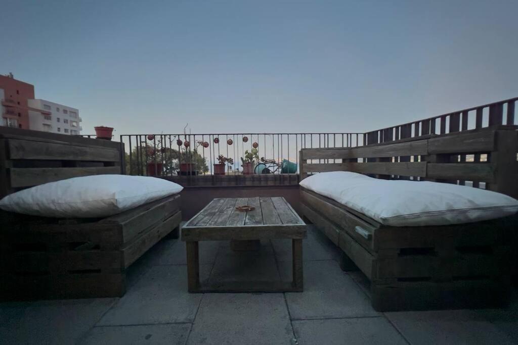Hermoso Duplex En Cerro Alegre Con Vista Al Mar Y Cerros Appartamento Valparaíso